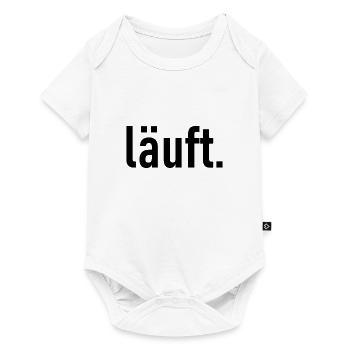 runs. - Jogging - Running - Running - Sports Fitness - Baby Premium short-sleeve bodysuit - white - Front