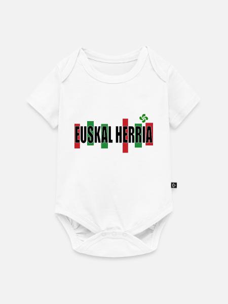 Baskische Land - Baby Premium Kurzarmbody - Weiß