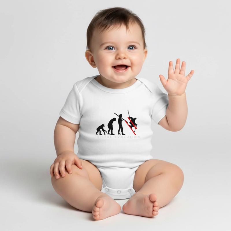 Ischgl Evolution Ski Baby Premium Kurzarmbody