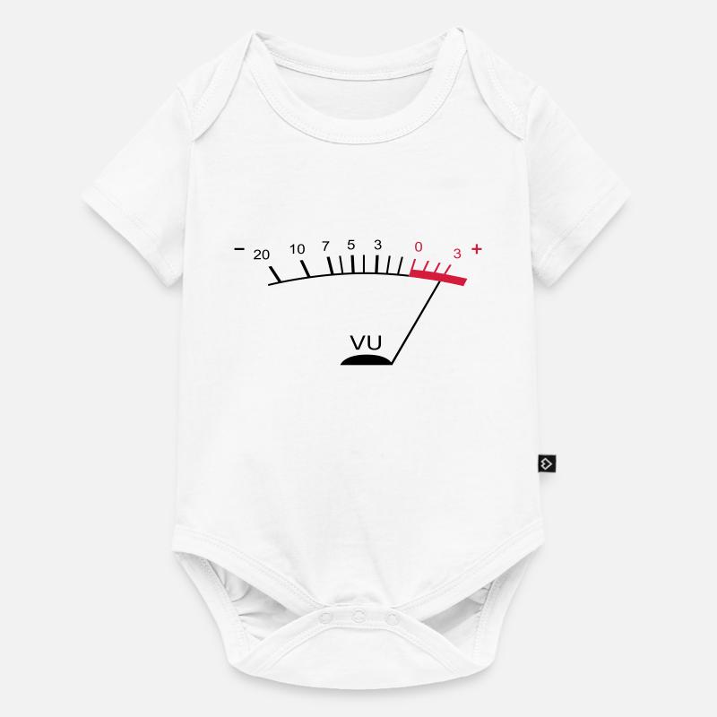 vu meter ii FR - Body à manches courtes Premium Bébé - blanc