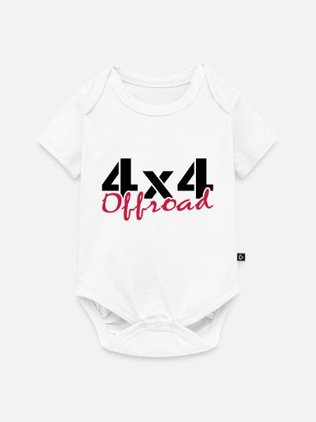offroad - Baby Premium Kurzarmbody - Weiß