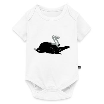 dead raven craven crow - Baby Premium short-sleeve bodysuit - white - Front