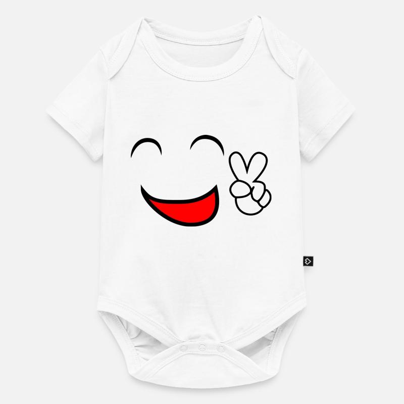comic 3 - Body à manches courtes Premium Bébé - blanc
