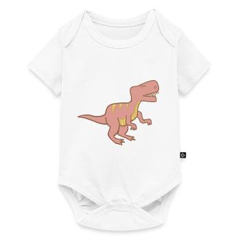 Dino #kidscontest - Body à manches courtes Premium Bébé - blanc - Devant