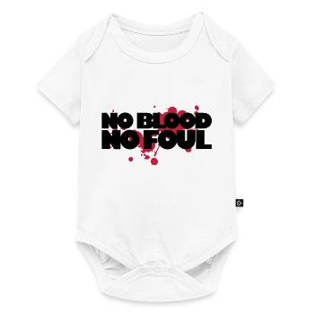 No Blood No Foul - Body à manches courtes Premium Bébé - blanc - Devant