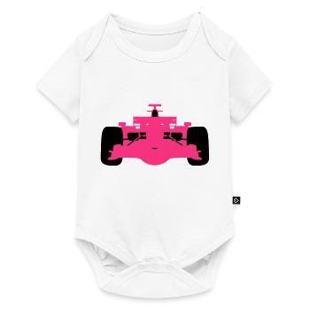 F1 #4 - Baby Premium short-sleeve bodysuit - white - Front