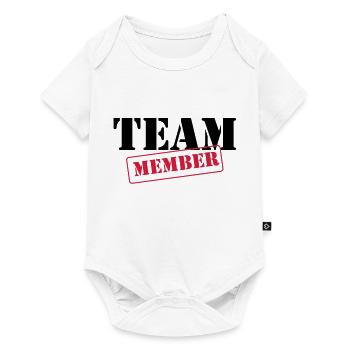 Team Member - Body à manches courtes Premium Bébé - blanc - Devant
