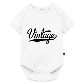 vintage - Baby Premium short-sleeve bodysuit - white - Front