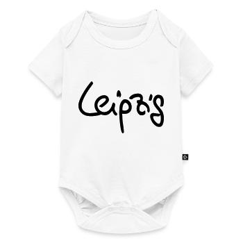Leipzig - Baby Premium Kurzarmbody - Weiß - Vorne