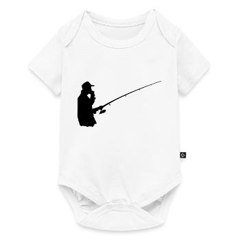 fisherman - Baby Premium short-sleeve bodysuit - white - Front