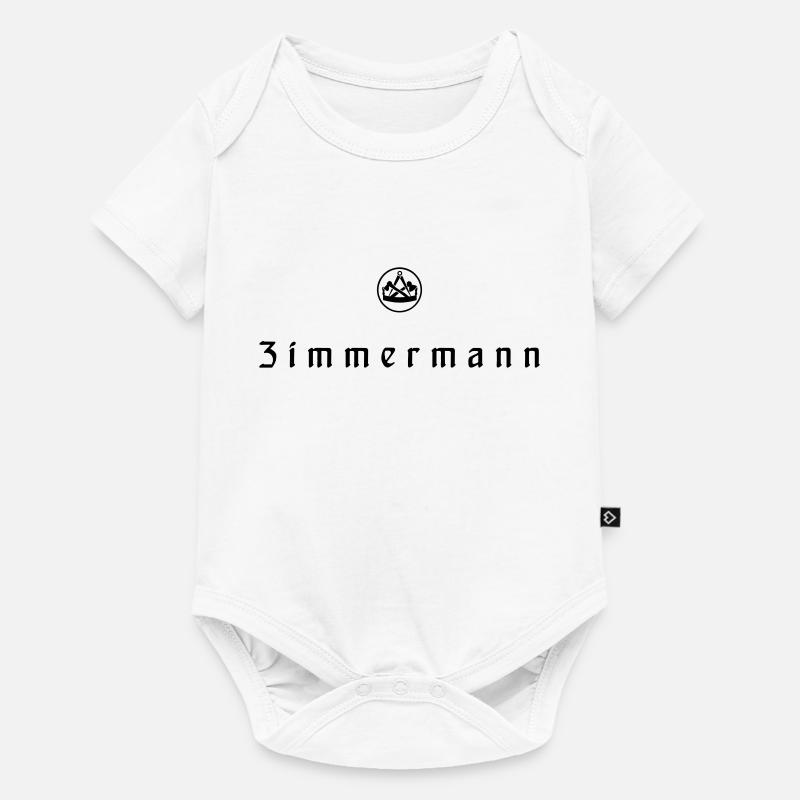 Zimmermann - Baby Premium Kurzarmbody - Weiß