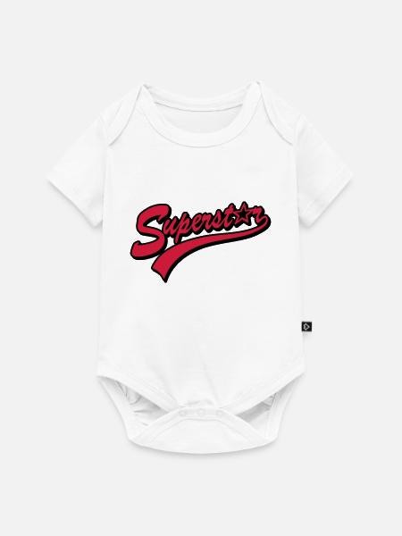 superstar - Baby Premium Kurzarmbody - Weiß