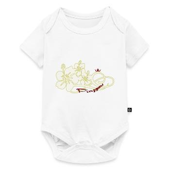 Pinzgau - Baby Premium Kurzarmbody - Weiß - Vorne