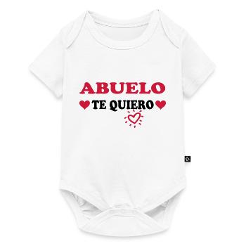 Abuelo te quiero - Baby Premium short-sleeve bodysuit - white - Front
