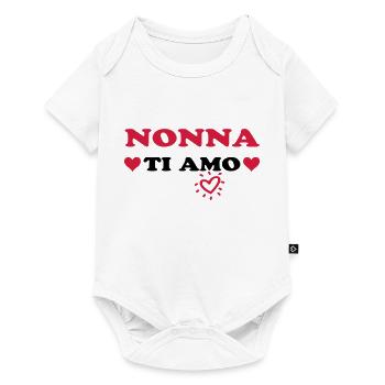 Nonna ti amo - Baby Premium short-sleeve bodysuit - white - Front