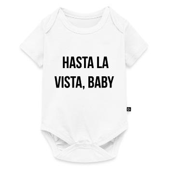 Cinema Humor Film Funny Terminator Action ssssssss - Baby Premium short-sleeve bodysuit - white - Front