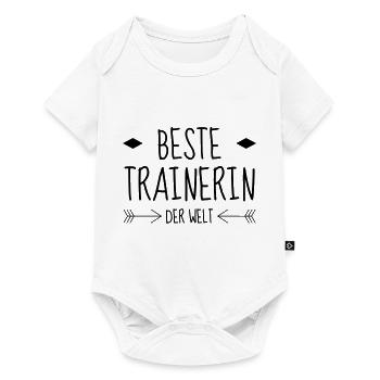 Coach / Coaching / Entraineur / Sport - Body à manches courtes Premium Bébé - blanc - Devant