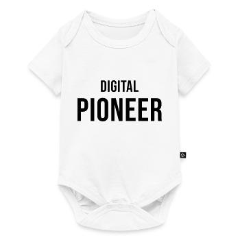Cadeau en ligne Digital Pioneer - Body à manches courtes Premium Bébé - blanc - Devant
