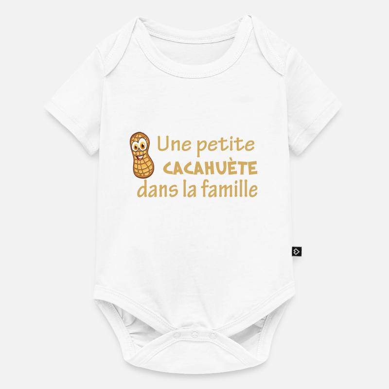 Doudou je t'aime - Body à manches courtes Premium Bébé - blanc