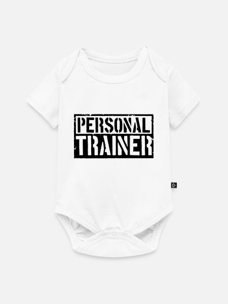 Bodybuilder Personal Trainer - Baby Premium Kurzarmbody - Weiß