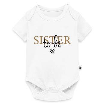 Sœur d'être - Body à manches courtes Premium Bébé - blanc - Devant