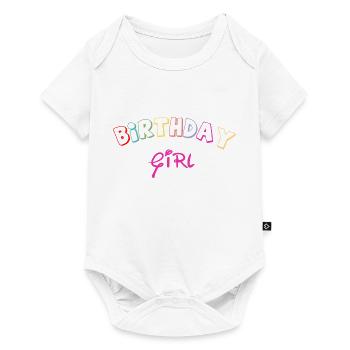 Birthday Girl - Body à manches courtes Premium Bébé - blanc - Devant