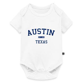 Austin - Texas - États-Unis - États-Unis d’Amérique - Body à manches courtes Premium Bébé - blanc - Devant