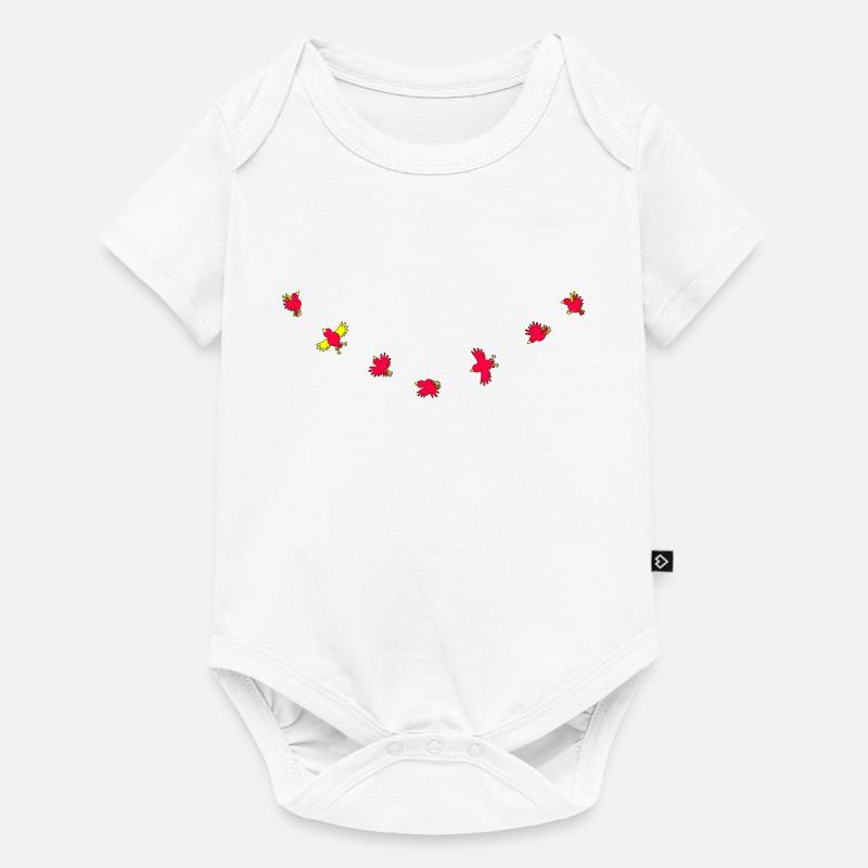 Birdies - Body à manches courtes Premium Bébé - blanc