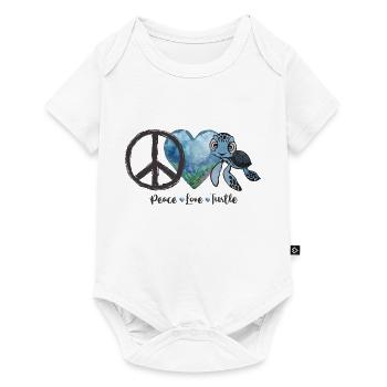 Ocean Sublimation - Baby Premium short-sleeve bodysuit - white - Front
