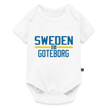 Sweden Gothenburg - Baby Premium short-sleeve bodysuit - white - Front
