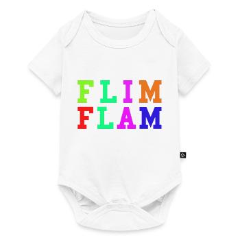 Flim Flam Mixed Colors - Baby Premium short-sleeve bodysuit - white - Front
