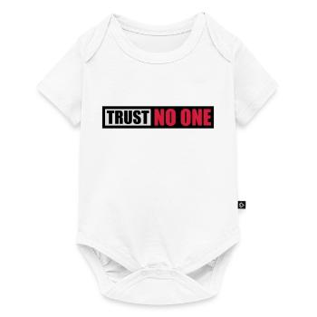 ne faites confiance à personne pour ne citer - Body à manches courtes Premium Bébé - blanc - Devant