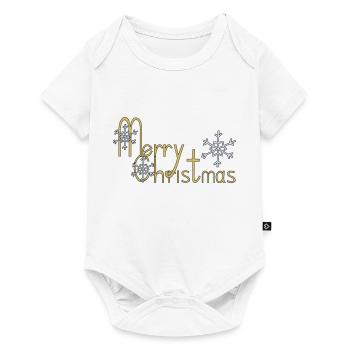Joyeux Noël - Body à manches courtes Premium Bébé - blanc - Devant