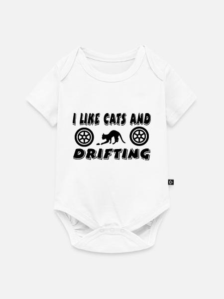 Auto - Baby Premium Kurzarmbody - Weiß