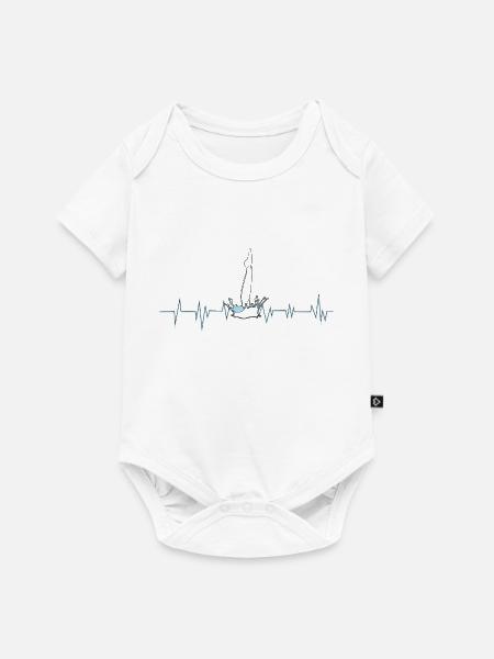 Water is my live - Baby Premium Kurzarmbody - Weiß