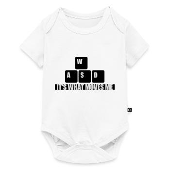 c’est ce qui m’émeut - Body à manches courtes Premium Bébé - blanc - Devant
