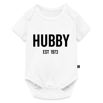 Ehemann Est 1973 - Baby Premium Kurzarmbody - Weiß - Vorne