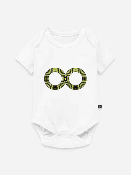 Acht Unendlichkeit 8 - Baby Premium Kurzarmbody - Weiß