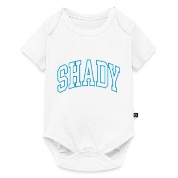 shady - Baby Premium Kurzarmbody - Weiß - Vorne