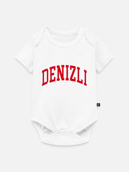 Denizli - Baby Premium Kurzarmbody - Weiß
