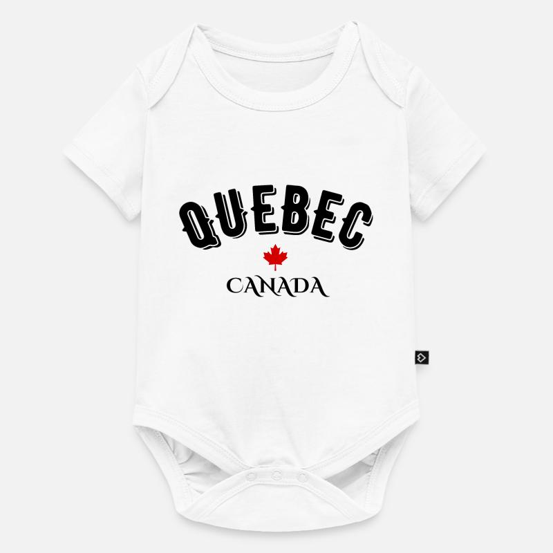Quebec canada - Body à manches courtes Premium Bébé - blanc