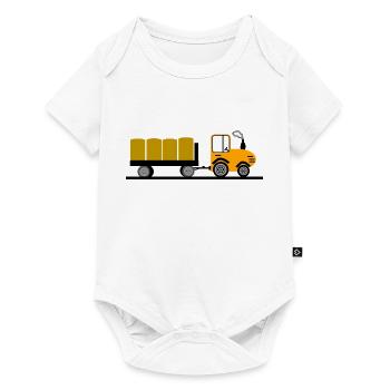 Tracteur - Body à manches courtes Premium Bébé - blanc - Devant