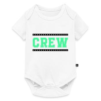 Crew - Baby Premium short-sleeve bodysuit - white - Front