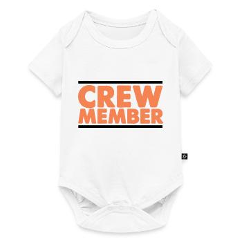 Membre d’équipage - Body à manches courtes Premium Bébé - blanc - Devant