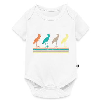 Shoebill Bird Ornithologist Forest I Gift - Baby Premium short-sleeve bodysuit - white - Front