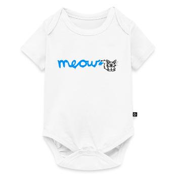 Painting Cat - Baby Premium short-sleeve bodysuit - white - Front