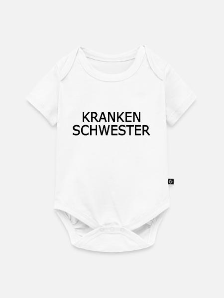 krankenschwester - Baby Premium Kurzarmbody - Weiß