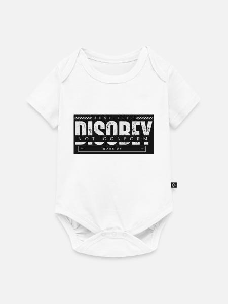 UNGEHORSAM - SIE LEBEN - Baby Premium Kurzarmbody - Weiß