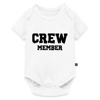 Crew Member - Baby Premium short-sleeve bodysuit - white - Front