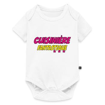 Cuisinière FANTASTIQUE - Body à manches courtes Premium Bébé - blanc - Devant